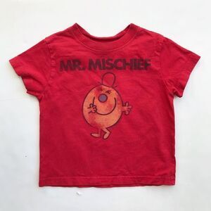 Babygap x Junkfood Mr. Mischief tee shirt  EUC 12-18 months